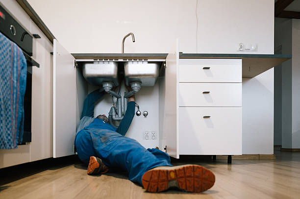 Professional Leak Detection technician working in Northfield, MA